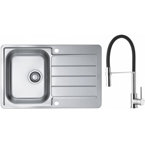 ALVEUS Set drez Line 80 Maxim nerez + batéria Ella chróm