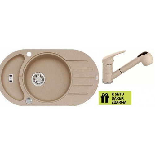 ALVEUS set drez Niagara 50 beige + batérie AM 20 beige + darček ALVEUS set drez Niagara 50 beige + batérie AM 20 beige + darček