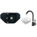 ALVEUS set drez Niagara 60 black + batérie Betty black + odkvapkávací košík Zdarma