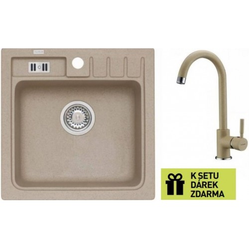 ALVEUS set drez Niagara 20 beige + batérie AM 120 beige + darček ALVEUS set drez Niagara 20 beige + batérie AM 120 beige + darček