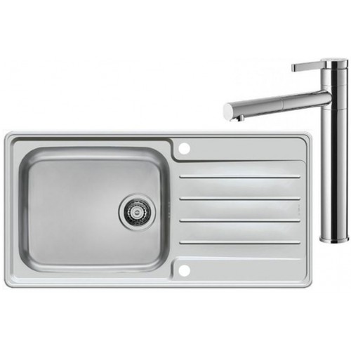 ALVEUS Set drez Praktik 100 Maxim nerez + batérie Zina chróm