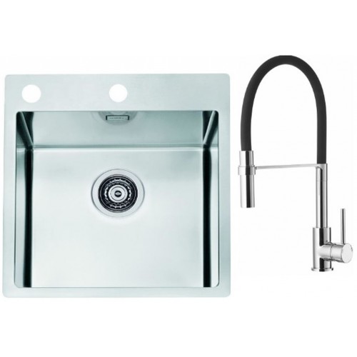 ALVEUS Set drez Pure 30 nerez + batéria Ella chróm