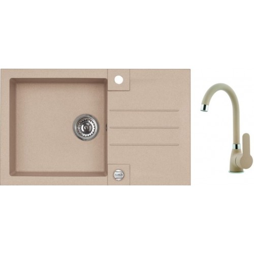 ALVEUS set drez Rock 130 beige + batérie Jessica beige ALVEUS set drez Rock 130 beige + batérie Jessica beige