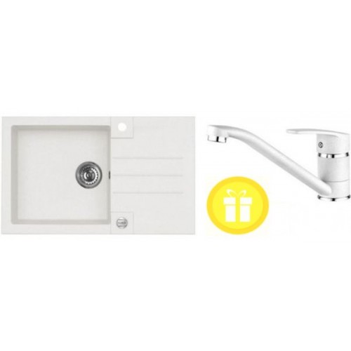 ALVEUS set drez Rock 130 + batéria Nina white + darček