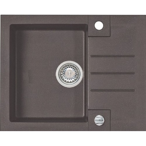 ALVEUS ROCK 30 kuchynský drez, 595x475 mm, granital plus Chocolate 03