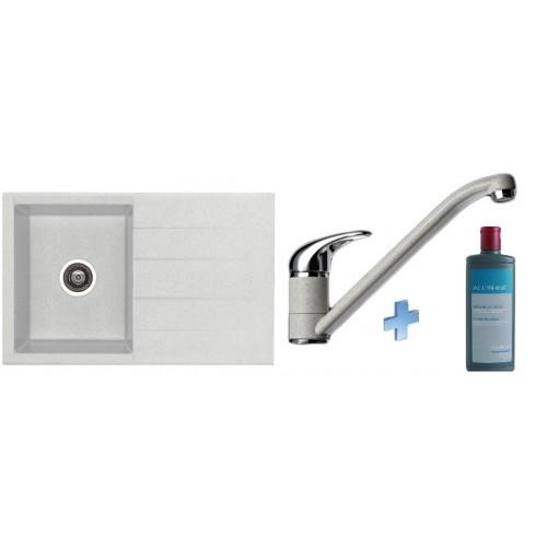 ALVEUS set drez Cubo 30 arctic + batérie AM 50 arctic + čistič