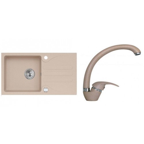 ALVEUS set drez Galapagos granitový + batéria Diana beige ZADARMO