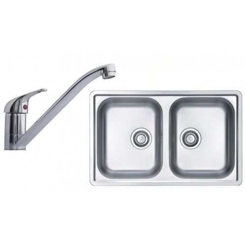 ALVEUS set drez Line 90 satin + batéria Riviéra XS chróm