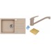 ALVEUS set drez Rock 130 beige + doska na krájanie + batéria Rapa Nui beige
