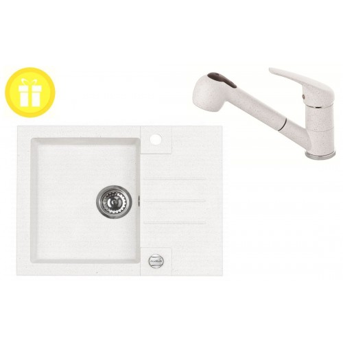 ALVEUS set drez Rock 30 + batérie AM 20 white + darček
