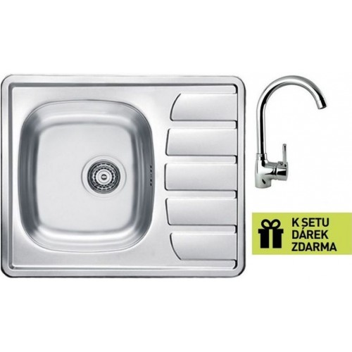 ALVEUS Set drez ZOOM 10 nerez + batérie Betty chróm + darček