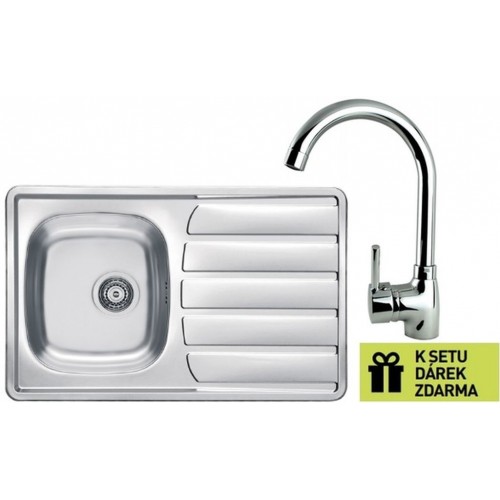 ALVEUS Set drez Zoom 20 nerez + batérie Betty chróm + darček