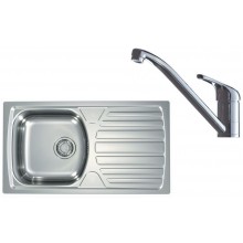 ALVEUS Set BASIC 170 drez nerezový 780x435 mm + batéria RIVIERA X chróm