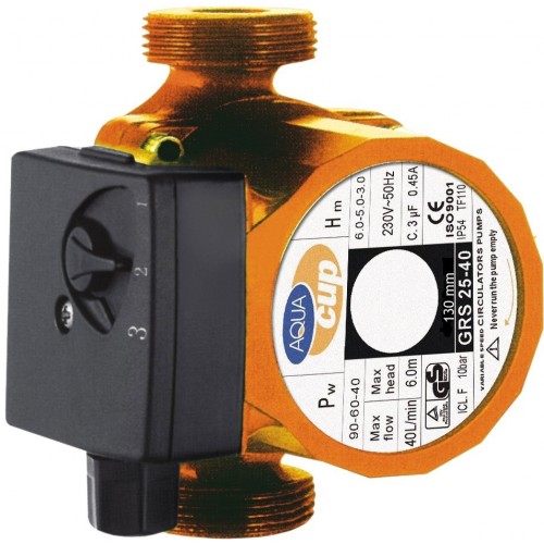 AQUAcup GRS 25-40 (130 mm) obehové čerpadlo 200590