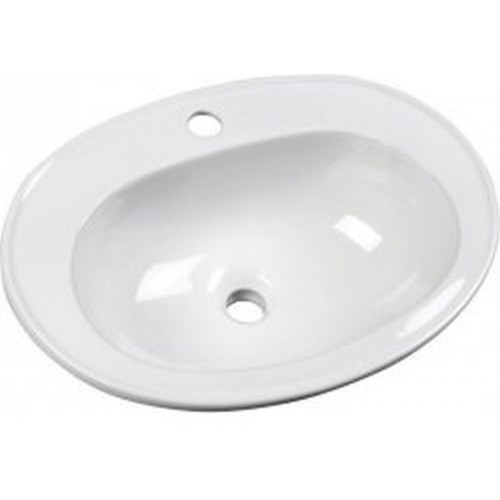 AQUALINE SARA zápustné umývadlo 54x41 cm, FS1630