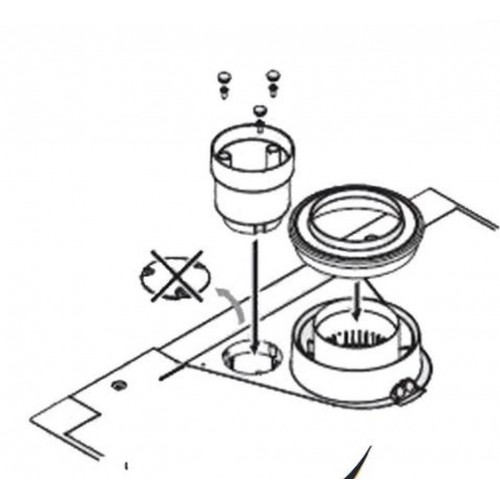ARISTON Adaptér redukovaný pre delený odťah spalín pr. 80/80 3123574 ARISTON Adaptér redukovaný pre delený odťah spalín pr. 80/80 3123574