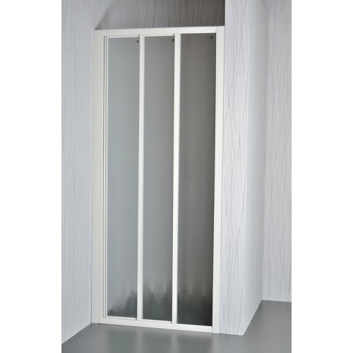 ARTTEC Natty 80 white chinchila Sprchové dvere do niky PAN00524