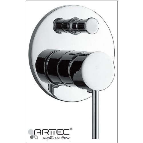 ARTTEC Clide Vaňová podomietková batéria , chróm BAT00215