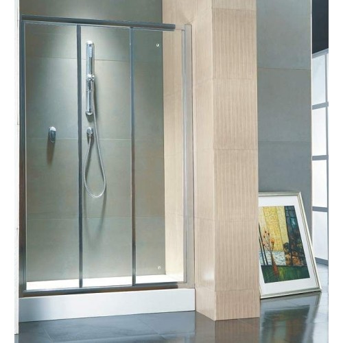 ARTTEC Natty 80 chrome clear Sprchové dvere do niky PAN00526