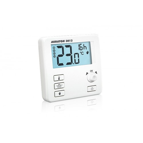 AURATON 3013 elektronický termostat s poklesom a režimom dovolenky
