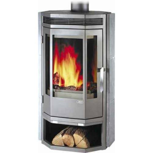 ABX Baltik 4650-8-III krbové kachle na drevo, šedý plech