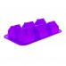BANQUET Silikónová forma 6 ks domčeky malé 29,5x17,5x6cm Culinaria violet 3120165