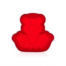 BANQUET Silikónová forma macko 19,8x20,7x4.5 cm Culinaria red 3122060R
