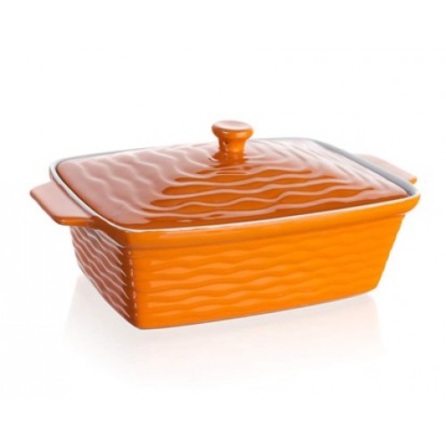 VÝPREDAJ BANQUET Zapekaciu forma obdĺž. 33x21cm Culinaria Orange 60ZF10 BEZ VIEKA