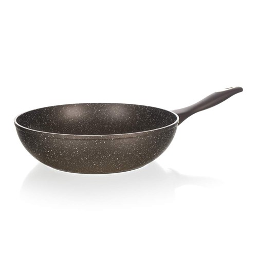 BANQUET GRANITE Panvica WOK s nepriľnavým povrchom Dark Brown 28 cm 40050728B BANQUET GRANITE Panvica WOK s nepriľnavým povrchom Dark Brown 28 cm 40050728B