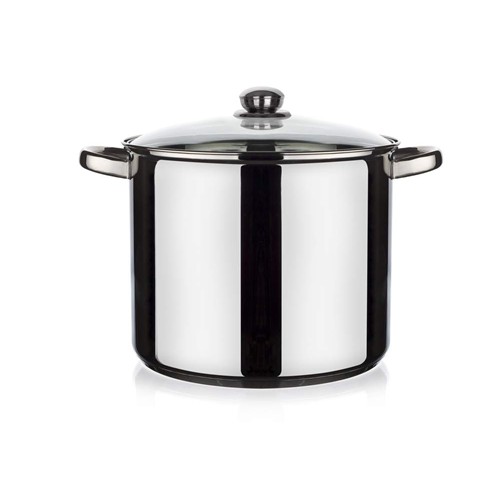 BANQUET AKCENT Hrniec nerezový 24 cm, 9 l, s pokrievkou 48003090