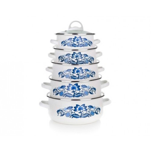 BANQUET 10d sada smaltovaného riadu ONION 1310SM142 BANQUET 10d sada smaltovaného riadu ONION 1310SM142