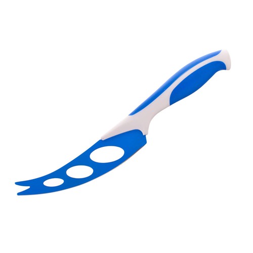 BANQUET SYMBIO NEW nôž na syr s nepriľnavým povrchom 21,5 cm, modrá 25LI228102MIX-A