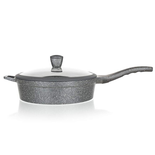 BANQUET GRANITE panvica hlboká s nepriľnavým povrchom 28 cm,+ pokrievka 40050728 BANQUET GRANITE panvica hlboká s nepriľnavým povrchom 28 cm,+ pokrievka 40050728