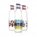 BANQUET RIGO Fľaša sklenená dekorovaná 1l, assorti 34151502