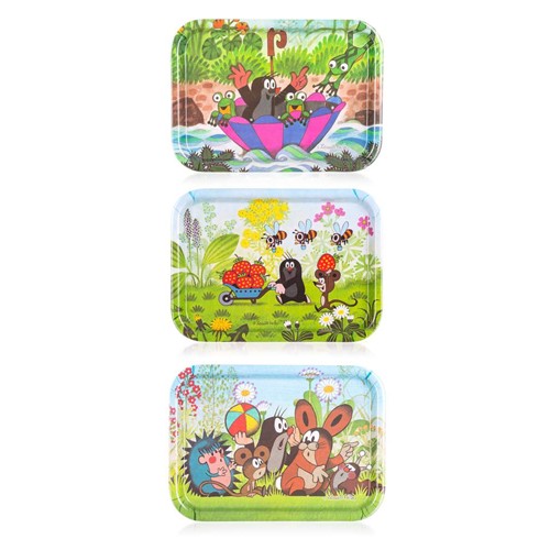 BANQUET Tácka plastová KRTKO 31 x 22,5 cm, assorti 12840100