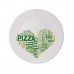 BORMIOLI Tanier PIZZA. 33cm Aj LOVE PIZZA GREEN 05419320F