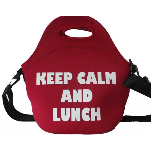 BERGNER KEEP CALM Chladiaca taška 30 x 30 x 17 cm, červená BGIB-5073 BERGNER KEEP CALM Chladiaca taška 30 x 30 x 17 cm, červená BGIB-5073