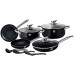 BERLINGERHAUS Le Chef Line Black Sada riadu s mramorovým povrchom 11 ks BL-3344