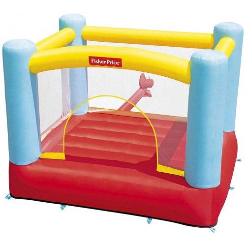 BAZÁR BESTWAY Fisher-Price Nafukovací trampolína, 200 x 170 x 152 cm 93549 POŠKODENÝ OBAL!