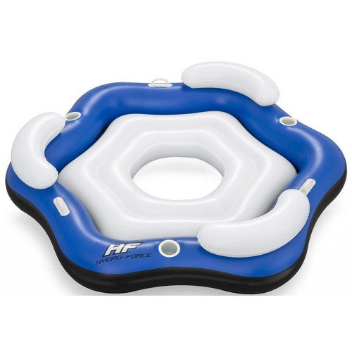 BESTWAY Hydro-Force X3 Nafukovací ostrov pre 3 osoby 199 x 176 cm 43111