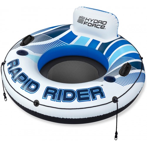 BESTWAY Hydro-Force Rapid Rider Nafukovacie kreslo s opierkou 135 cm 43116