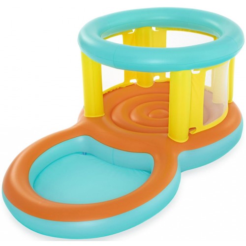 BESTWAY Nafukovací trampolína s bazénom, 239 x 142 x 102 cm 52385