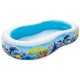 BESTWAY Family Pool Nafukovací bazén Morská lagúna, 262 x 157 x 46 cm 54118