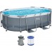 BAZÁR BESTWAY Power Steel Bazénový set 305 x 200 x 84 cm, kartušová filtrácia 5614A ROZBAL