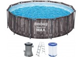 BESTWAY Steel Pro Max Bazén 366 x 100 cm, kartušová filtrácia 5614X