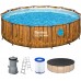 BESTWAY Steel Pro Max Splashview Bazén 427 x 107 cm, kartušová filtrácia 561JM