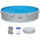 BESTWAY Tanx Bazénový set 305 x 61 cm, kartušová filtrácia 561RW