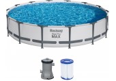 BESTWAY Steel Pro Max Bazén 427 x 84 cm, kartušová filtrácia 56595