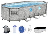 BESTWAY Power Steel Swim Vista Bazénový set 549 x 274 x 122 cm, kartušová filtrácia 56716