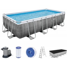 BESTWAY Power Steel Bazénový set 549 x 274 x 122 cm, kartušová filtrácia 56998